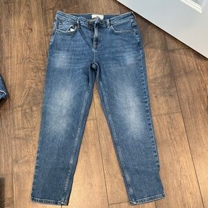 ba&sh Blue Straight Jeans